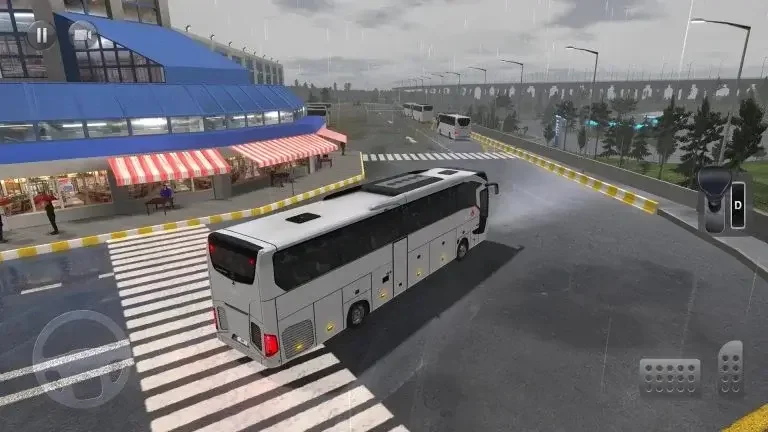  Bus Simulator مهكرة من ميديا فاير