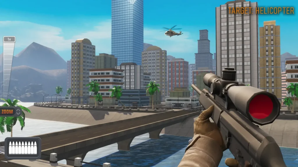 لعبة sniper 3d ميديا فاير
